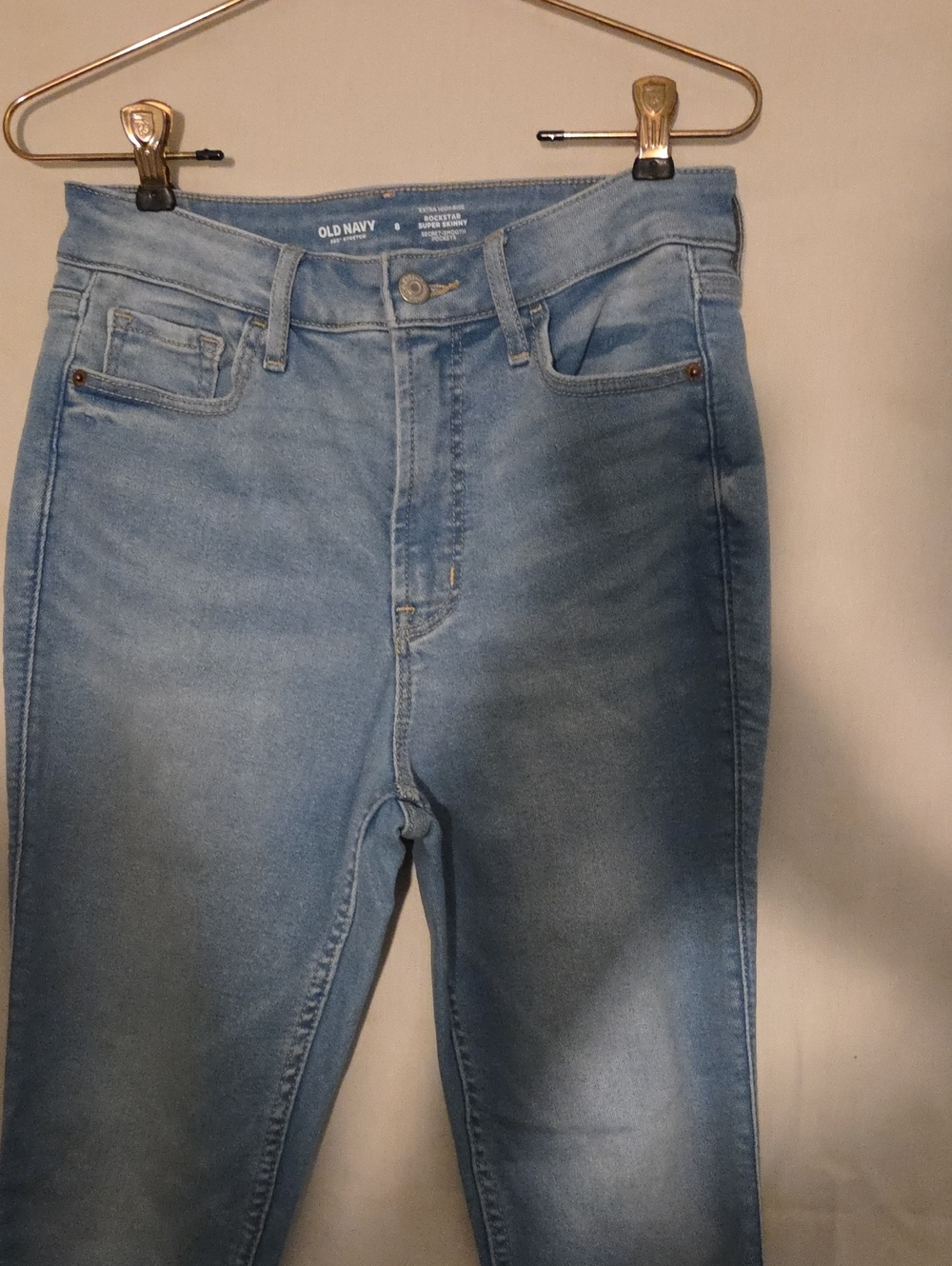 Old Navy Women's High-Rise Light Wash Slim Jeans